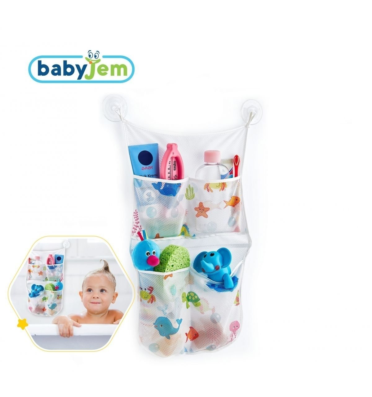 Babyjem Banyo Oyuncak Torbası