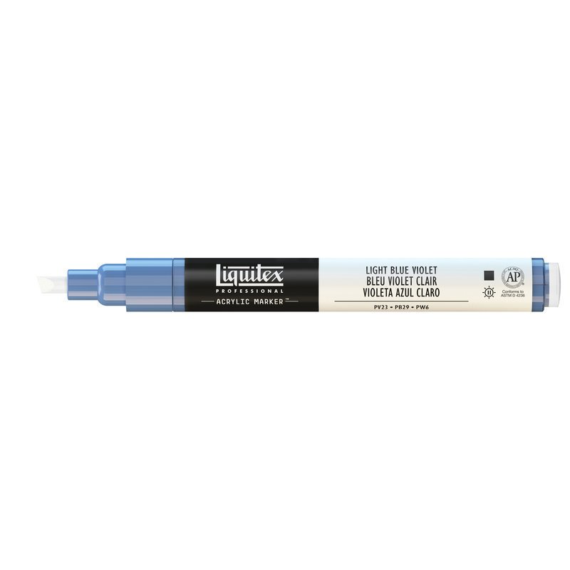 Akrilik Kalem - 2-4mm - Light Blue Violet
