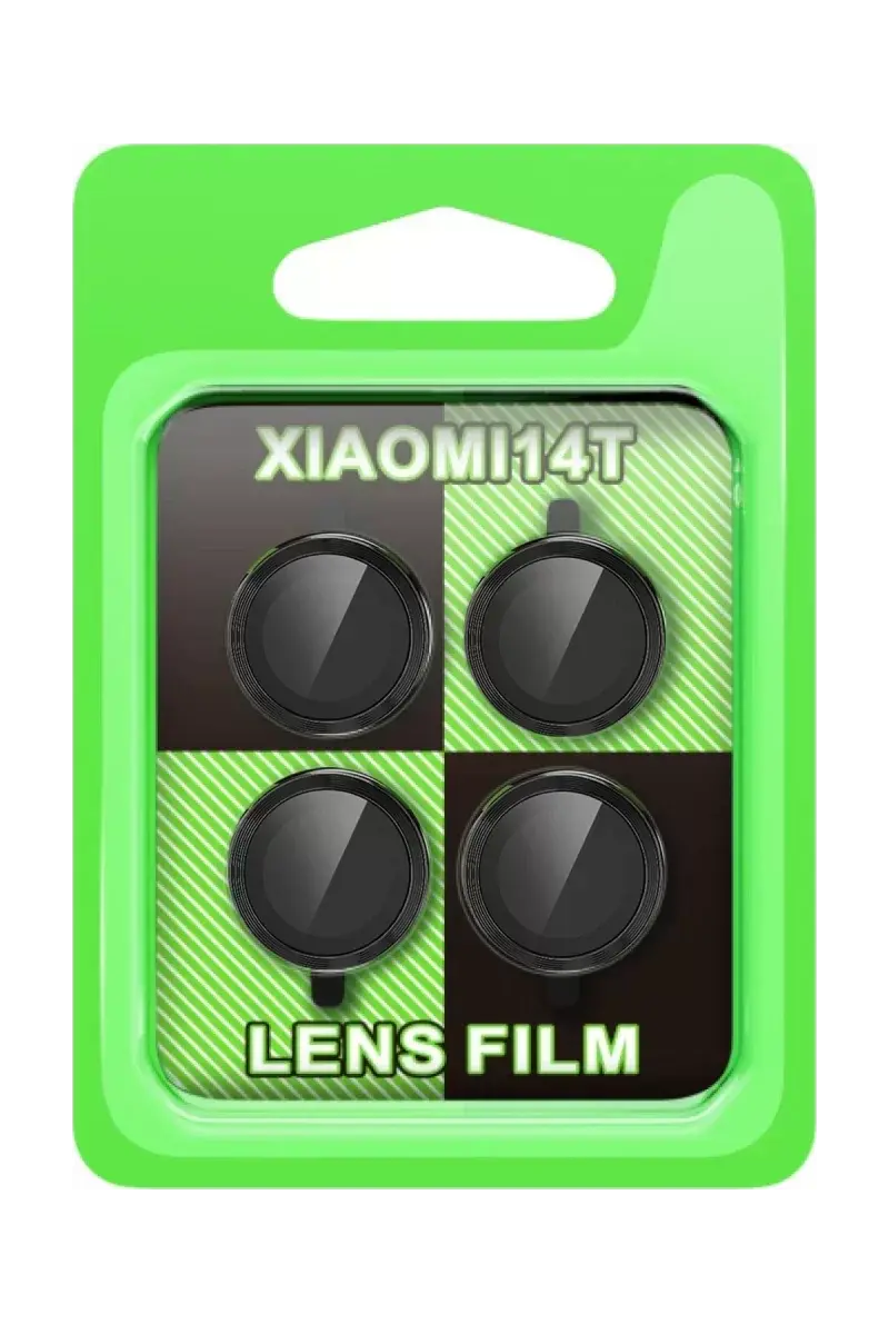 Newface Xiaomi Mi 14t Raze Metal Kamera Lens - Siyah