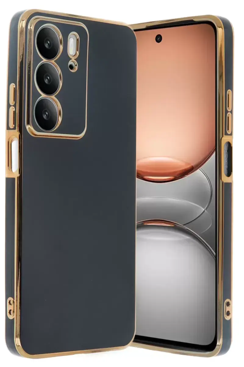Newface Realme C75 4g Kılıf Volet Silikon - Siyah