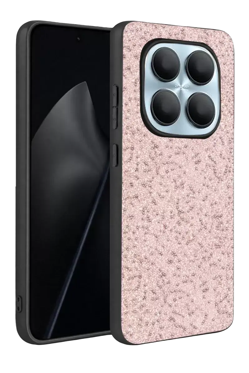 Onegif Xiaomi Redmi Note 15 4g Bright Simli Kapak - Pembe