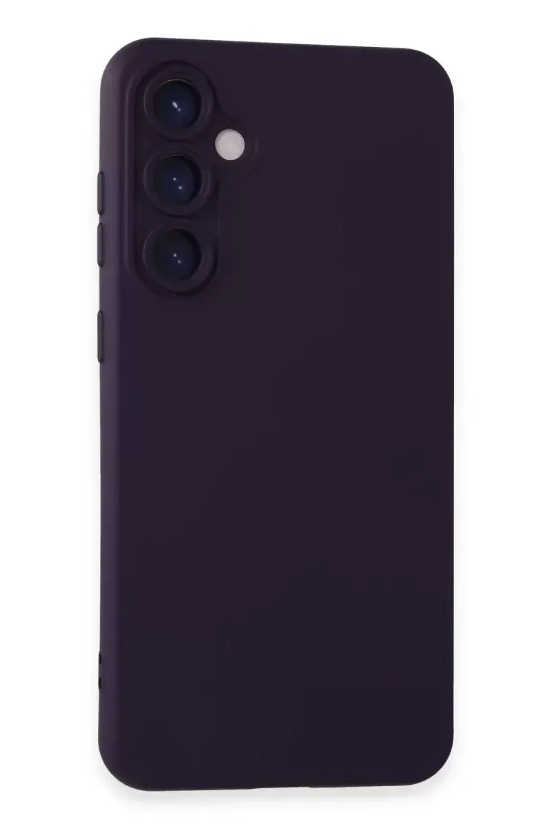 Newface Samsung Galaxy S24 Kılıf Nano İçi Kadife Silikon - Mor