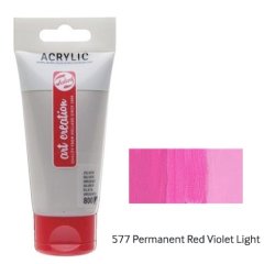 Talens Artcreation Akrilik Boya 75ml - N:577 Permanent Red Violet Light