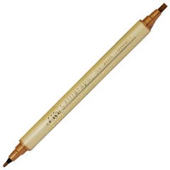 Çift Taraflı Kaligrafi Kalemi Metalik Tonlar 2-3,5mm N:123 Copper