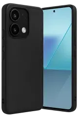 Newface Xiaomi Redmi Note 13 Pro 5g Kılıf Aras Deri Kapak - Siyah