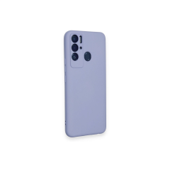 Tecno Pova Neo Kılıf Nano İçi Kadife Silikon - Lila