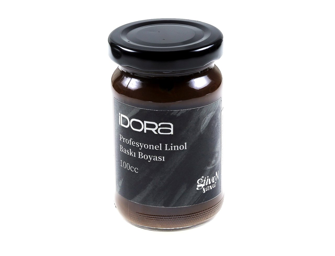 Profesyonel Linol Boyası - 100cc - Burnt Umber