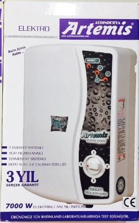 Artemis AR2007 Elektrikli Banyo Sofbeni 8 Emniyetli