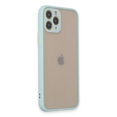 İphone 11 Pro Kılıf Montreal Silikon Kapak - Turkuaz
