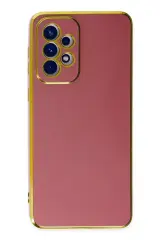 Newface Samsung Galaxy A73 5g Kılıf Volet Silikon - Kırmızı