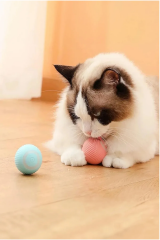Gravitational Şarjlı Otomatik Haraketli Kedi Oyun Topu 4 cm