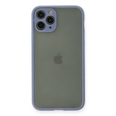 İphone 11 Pro Kılıf Montreal Silikon Kapak - Gri