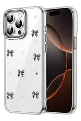 Newface Apple İphone 14 Pro Max Fiyonk Desenli Kapak - Desen 8