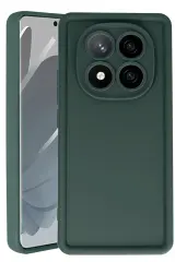 Newface Xiaomi Redmi Note 14 Pro 5g Kılıf Viera Silikon - Koyu Yeşil