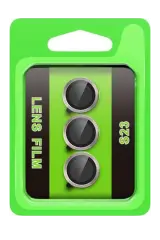 Newface Samsung Galaxy S23 Raze Metal Kamera Lens - Gri