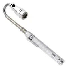 Powermaster Mx-2808 Mıknatıslı 360 Derece Döner Başlıklı 3 Ledli Beyaz Işık El Feneri