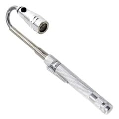 Powermaster Mx-2808 Mıknatıslı 360 Derece Döner Başlıklı 3 Ledli Beyaz Işık El Feneri