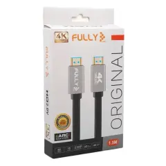 Fully G-507l 1.5 Metre 4k V2.0 Ultra Hd Alüminyum Başlıklı Hdmı Görüntü Kablosu