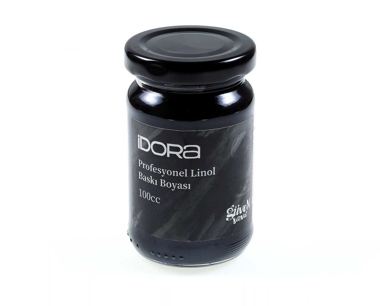 Profesyonel Linol Boyası - 100cc - Black