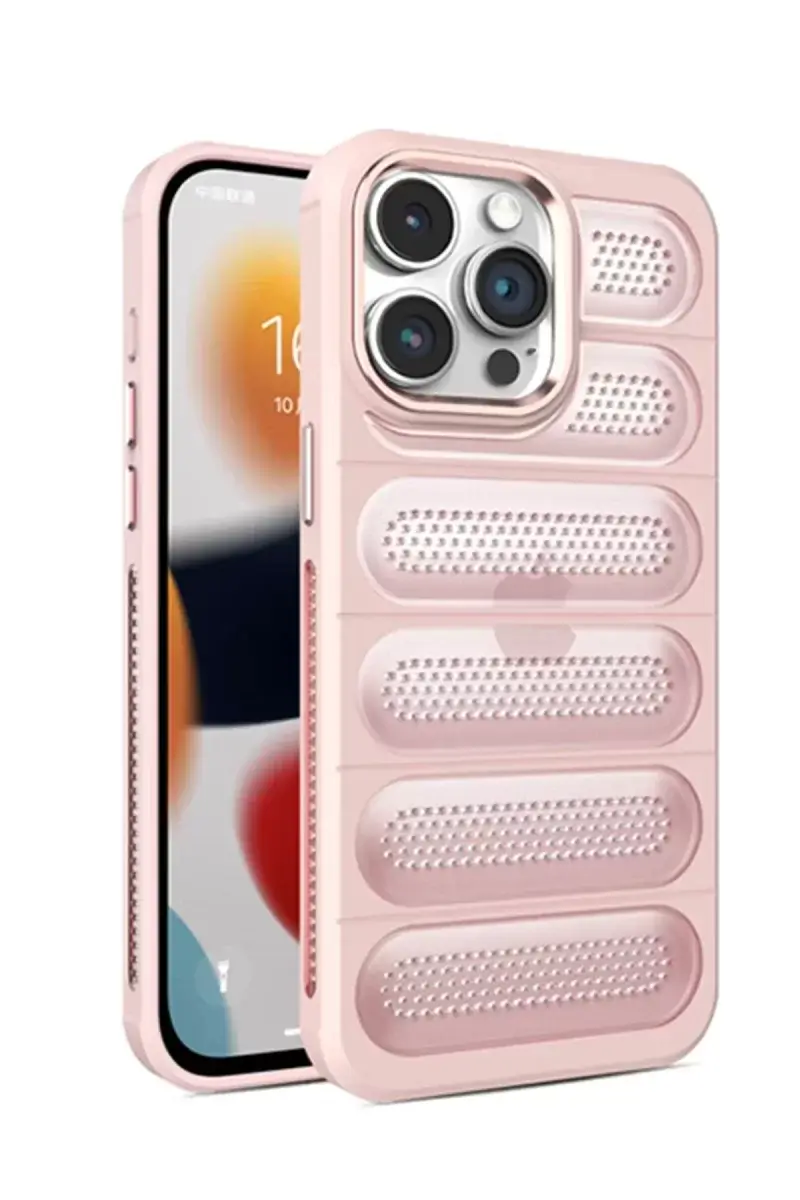 Newface İphone 14 Pro Kılıf Airmax Silikon Kapak - Pembe