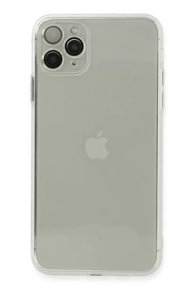Newface İphone 11 Pro Kılıf Fly Lens Silikon - Şeffaf