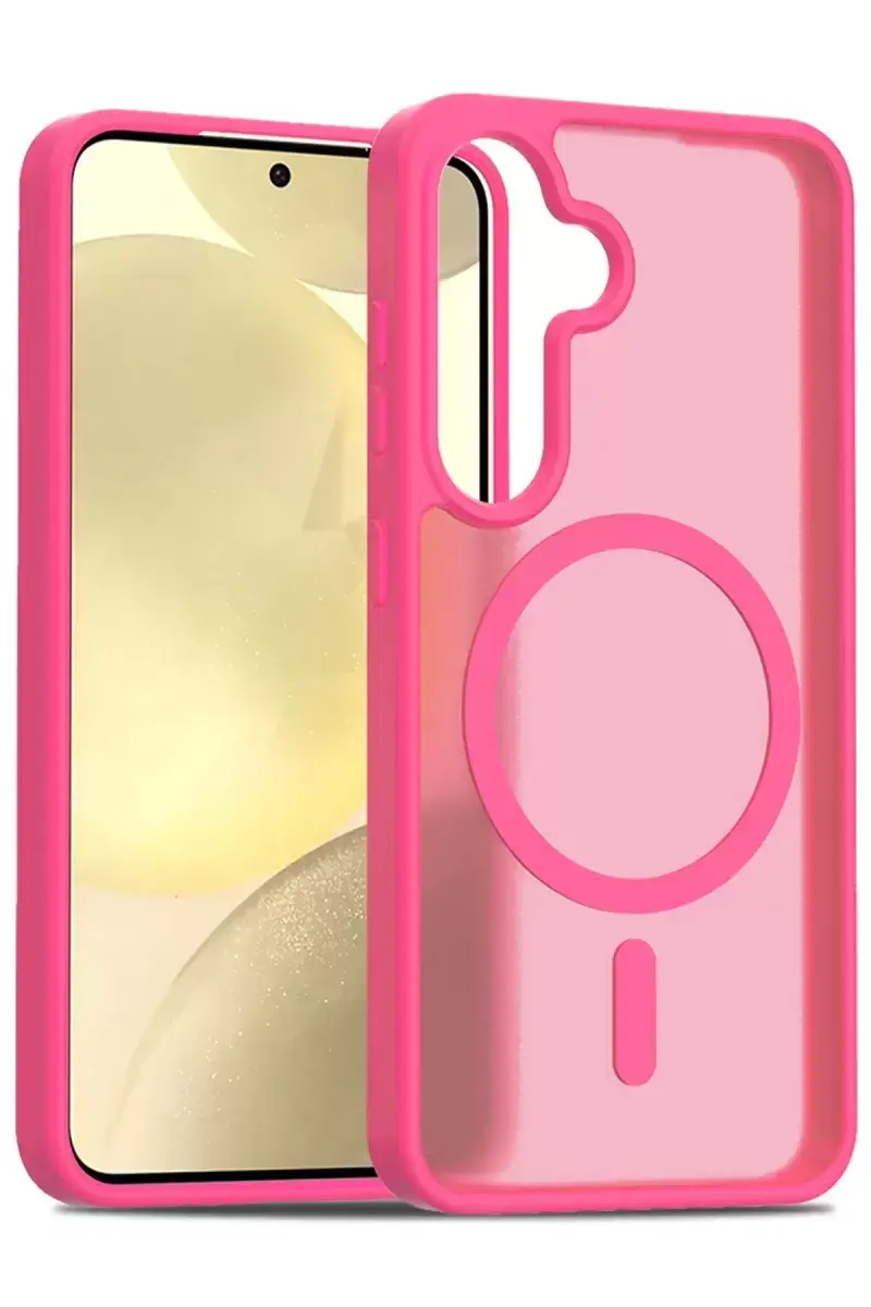 Joko Samsung Galaxy S24 Jota Magsafe Kapak - Rose