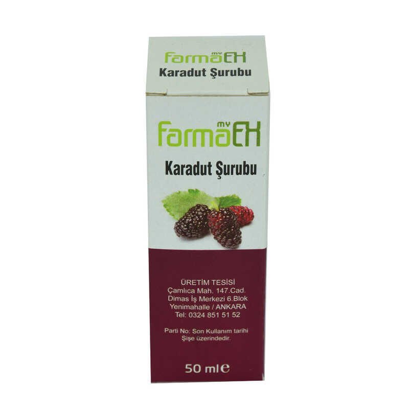 Farmaex Karadut Şurubu 50 ML