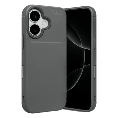 İphone 17 Auto Focus Karbon Kapak - Gri