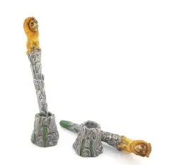 Polyester Aslan Figürlü Tükenmez Kalem