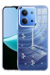 Newface Xiaomi Redmi 15c 4g Fiyonk Desenli Kapak - Desen 4