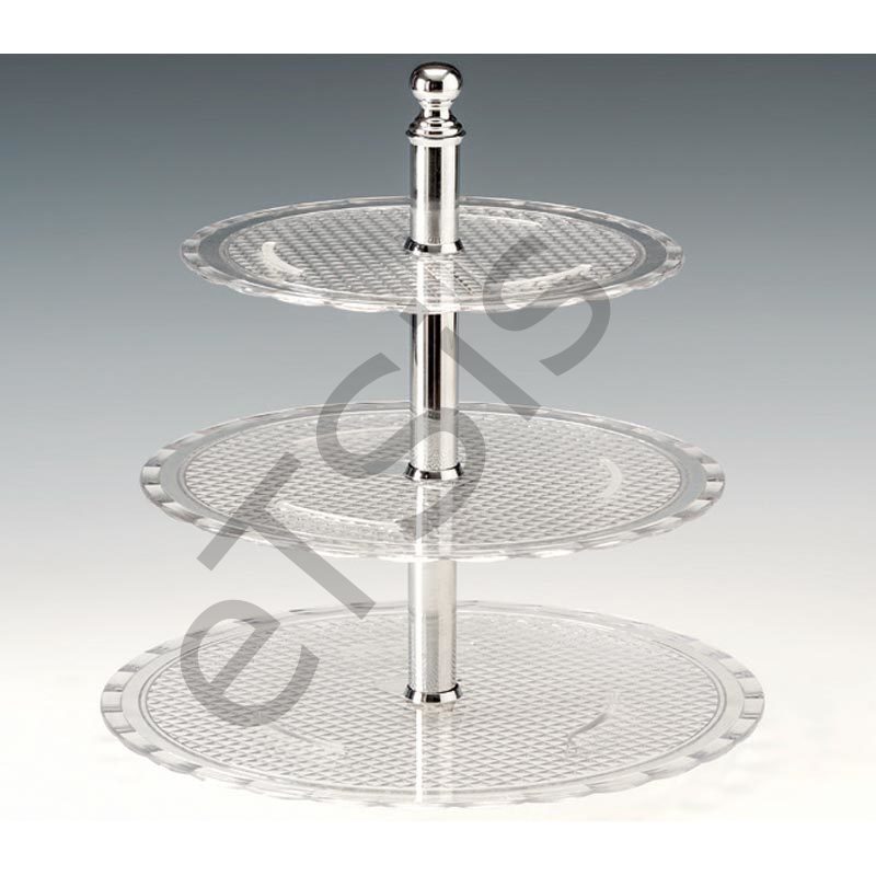 Teşhir Standı, Polikarbon, 31 cm, Şeffaf