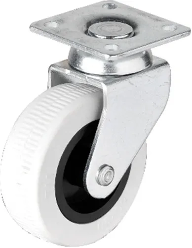 321 - 50x20 Mm Gri Tablalı Teker 4 Adet