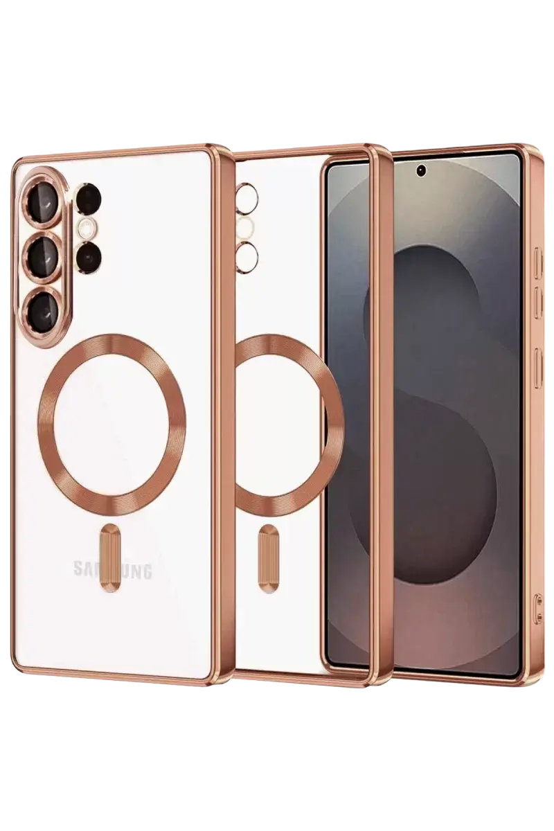Newface Samsung Galaxy S26 Ultra Kross Magneticsafe Kapak - Çöl Titanyum