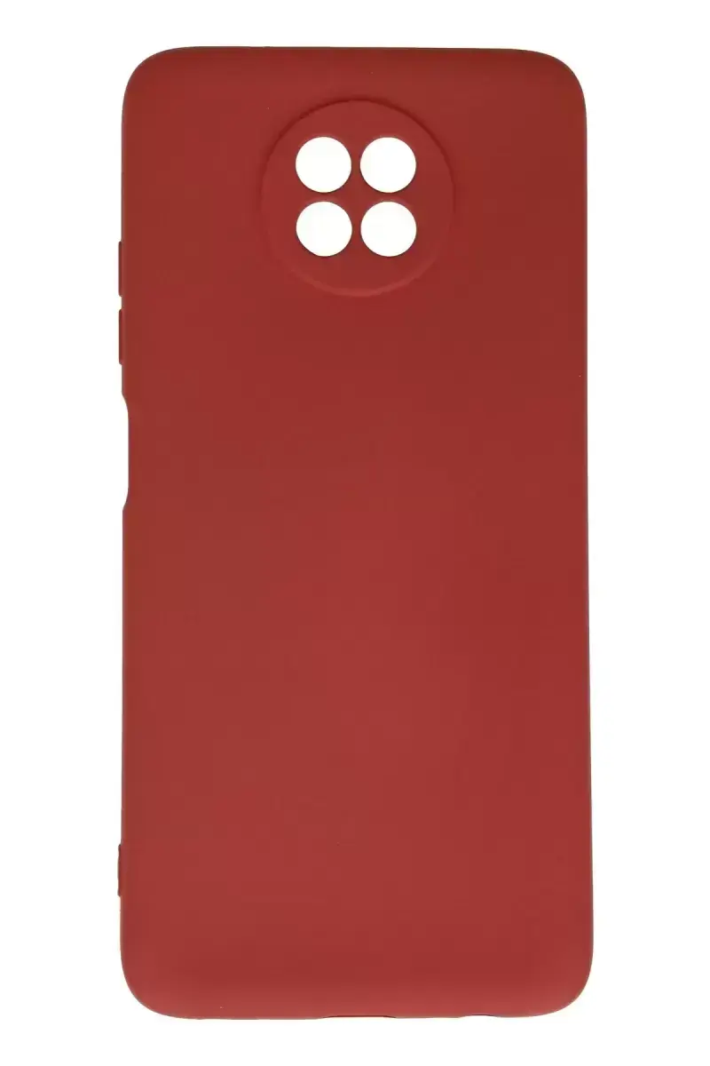 Newface Xiaomi Redmi Note 9 5g Kılıf Nano İçi Kadife Silikon - Kiremit