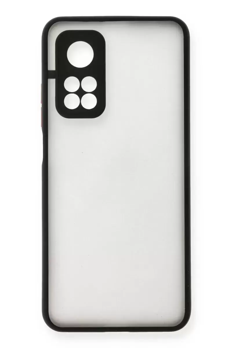 Newface Xiaomi Mi 10t Kılıf Montreal Silikon Kapak - Siyah