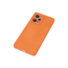 Xiaomi Redmi Note 12 Pro 5g Kılıf Nano İçi Kadife Silikon - Turuncu