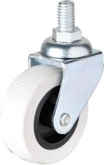 322 - 50x20 Mm Gri Vidalı Teker 4 Adet