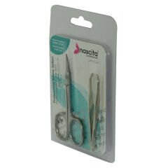 Cımbız Kaş Makası 2 Li Profesyonel Bakım Seti