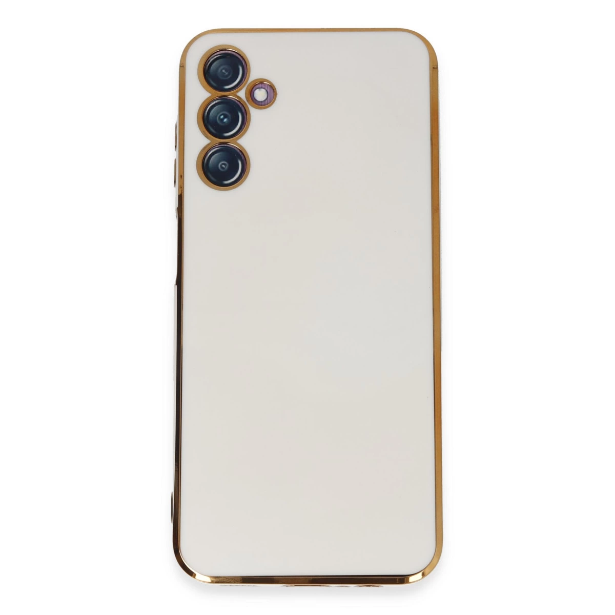 Samsung Galaxy M14 5g Kılıf Volet Silikon - Beyaz