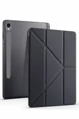 Newface Samsung Galaxy Tab S10 Fe Plus 13.1 Kalemlikli Mars Tablet Kılıfı - Siyah