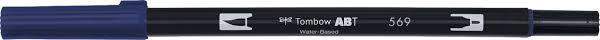 AB-T Dual Brush Pen - Jet Blue - 569