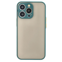 İphone 13 Pro Kılıf Montreal Silikon Kapak - Yeşil
