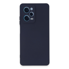 Xiaomi Redmi Note 12 Pro 5g Kılıf Nano İçi Kadife Silikon - Lacivert