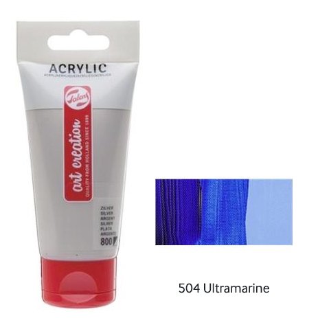 Talens Artcreation Akrilik Boya 75ml - N:504 Ultramarine