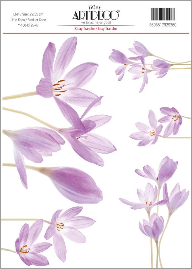 Kolay Transfer 25x35cm Desen No:47