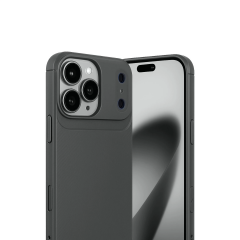 İphone 17 Pro Auto Focus Karbon Kapak - Gri