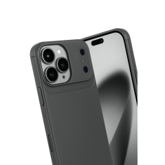 İphone 17 Pro Auto Focus Karbon Kapak - Gri