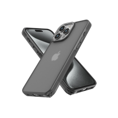 İphone 13 Pro Max Kılıf Elegant Kapak - Titan Gri