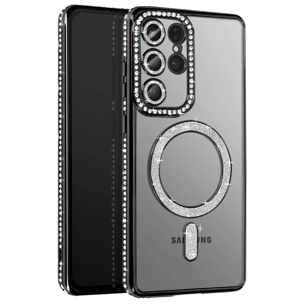 Joko Samsung Galaxy S26 Ultra Joke Simli Magneticsafe Kılıf - Siyah