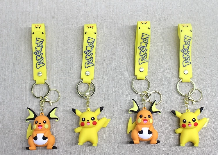 Pikachu Silikon Anahtarlık Alk4252